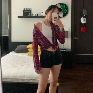 Vintage Red flannel